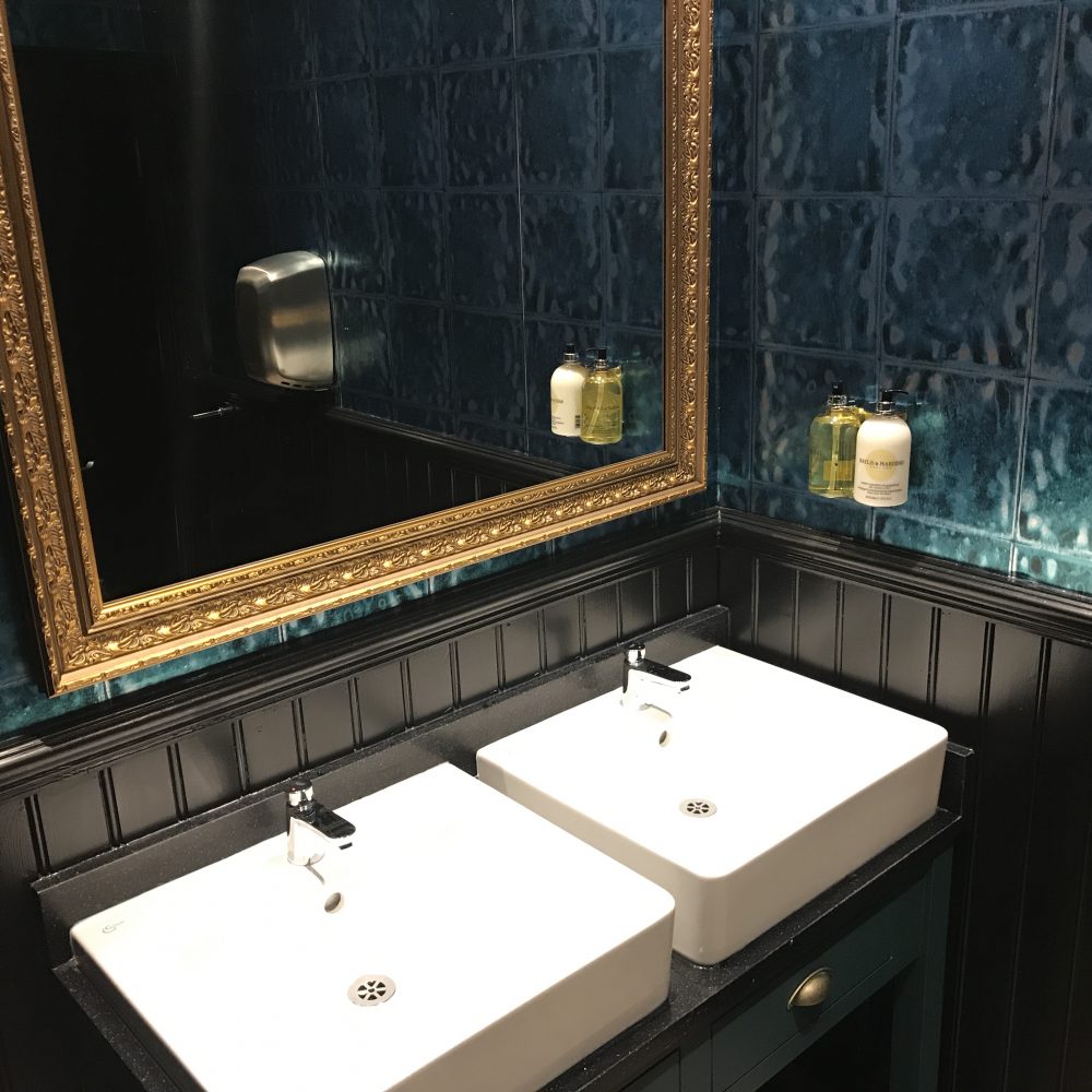 Toilet refurbishment at The Castle, Holland Park for Mitchells and Butlers