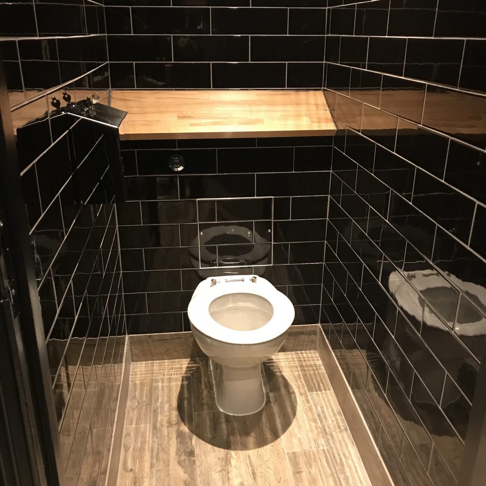 Toilet refurbishment at The Castle, Holland Park for Mitchells and Butlers